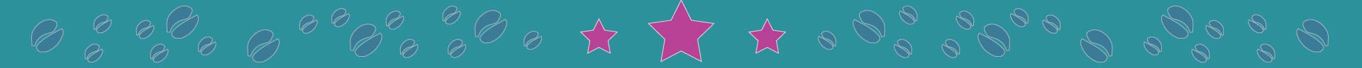separador de estrellas y café